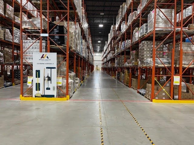 Belleville warehouse interior